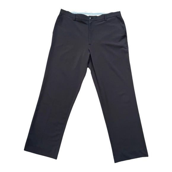 FootJoy Other - FootJoy Men Performance Golf Pants Black Flat Front 38x32 Stretch Slacks